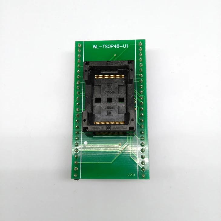 

Standard TSOP48-0.5 Open Top SA247 Programming Socket IC354-0482-031/035 IC Test Socket Flash Programmer Adapter
