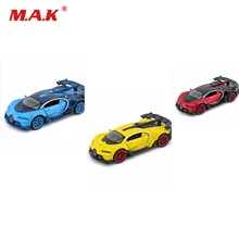 Collection 1:32 Scale Alloy Diecast Bugatti Veyron GT Car Model Red/Blue/Yellow With Sound&Light Toys for Boys Children Kids