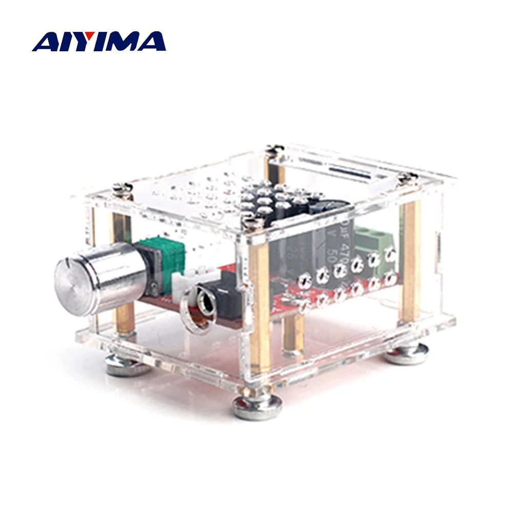 Aiyima YDA138-E аудио усилитель доска 8 W + Вт HIFI двухканальный цифровой стереоусилитель