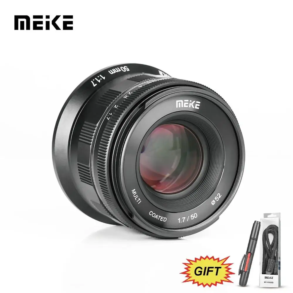 

MK 50mm f/1.7 Large Aperture Manual Focus Lens for Canon RF mount Mirrorless Cameras Canon EOS R with Full Frame