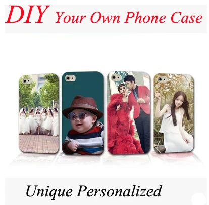 custom logo photo case back cover customized printed phone cases diy