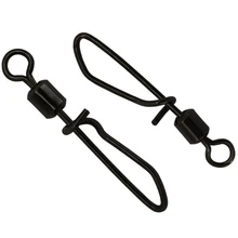 100 шт. ловли карпа T серии разъем рыбы Matt баррель Swive кольцо ствола черный вертлюг с Т-образной кнопки Интимные аксессуары