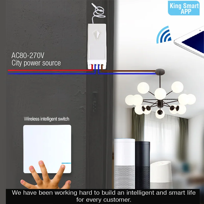 

remote control light wireless switch 220v switches waterproof touch push button switch smart wifi wall switch wireless