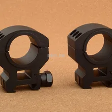 Кольцо для прицела 1 дюйм и 1,25 дюйма Диаметр кольца для Пикатинни Вивера рейка база для охоты стрельба M7613