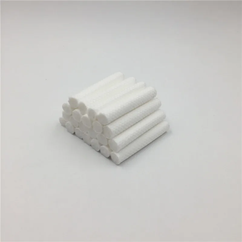 

FREE shipping 500PCS/lot High quality absorbent Cotton Wicks( D8mmxH51mm) for Essential Oil Nasal Inhaler Sticks