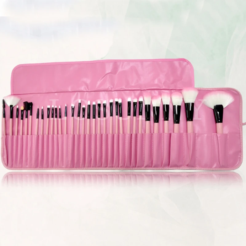 

32Pcs/Set Complete Women Girls Face Facial Beauty Tool Makeup Cosmetic Eyeshadow Foundation Powder Blush Eyebrow Brush Kit Set