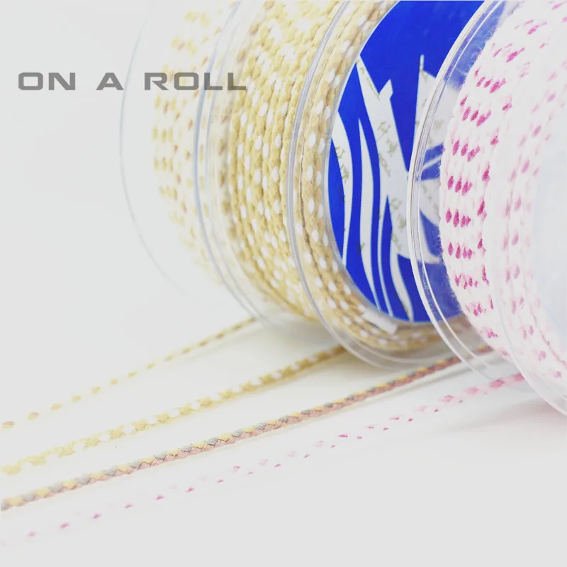 2mm Color cotton woven rope twist jewelry line DIY hand rope lanyard necklace hanging rope 1~13 color 6m/roll Jewelry Findings