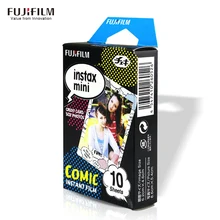 10 Sheet Film Photo Paper Fuji Fujifilm Instax Mini 8 Instant White Edge 3 Inch Wide For Instax Mini8 7s 25 50s 90 camera Comic