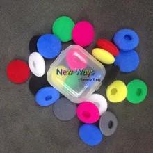 200 шт/100 пар поролоновые амбушюры для наушников, губчатый материал для наушников, сменные наушники, накладки для наушников, амбушюры, 18 мм колпачки