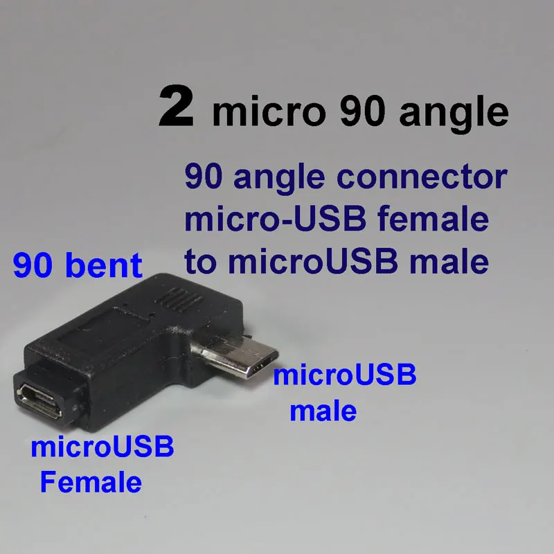 PCTONIC type-C USB OTG адаптер на micro-USB 90 Ангел Тип изгиба конвертер «Мама-папа» USB кабель для флеш-накопителя huawei