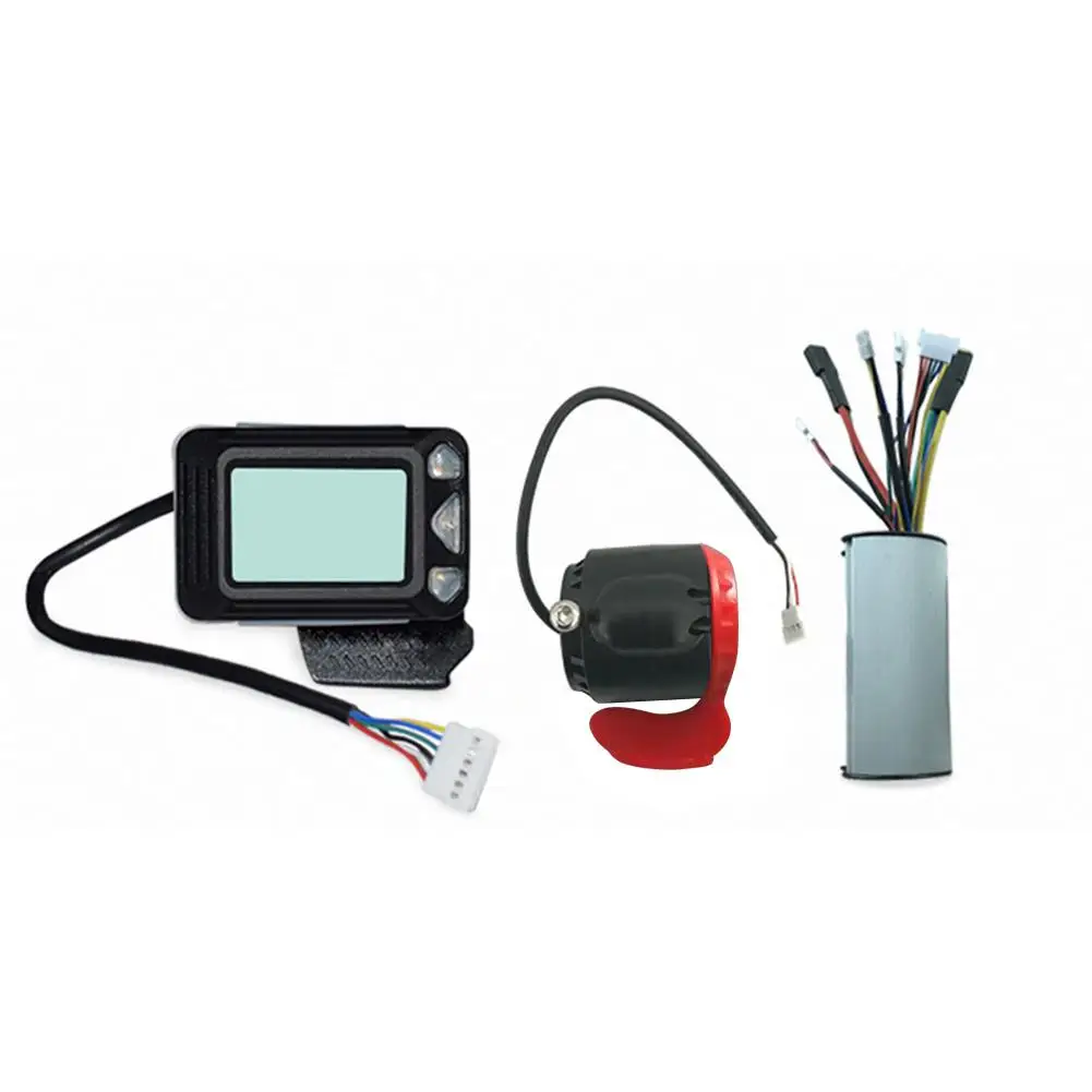 

24V 250W Electric Scooter Controller Brushless Motor with Waterproof LCD Display for Electric Bicycle Scooter Parts Accessories