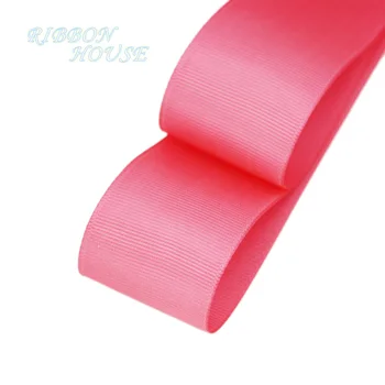 

(5 meters/lot) 40mm Preach Red Grosgrain Ribbon Wholesale gift wrap Christmas decoration ribbons