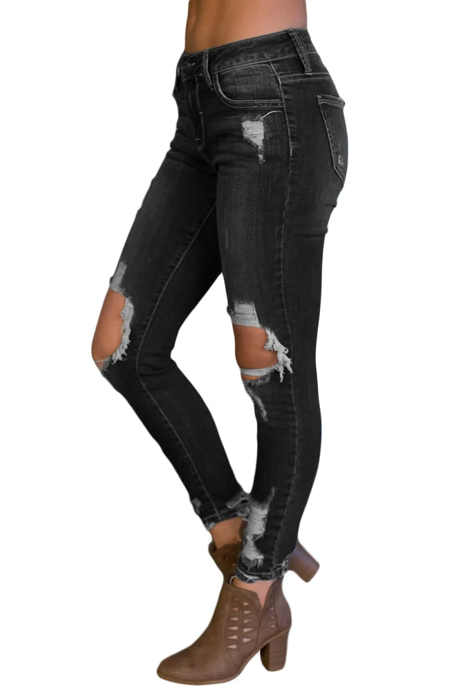 Black-Destroyed-Skinny-Jeans-LC786024-2-3