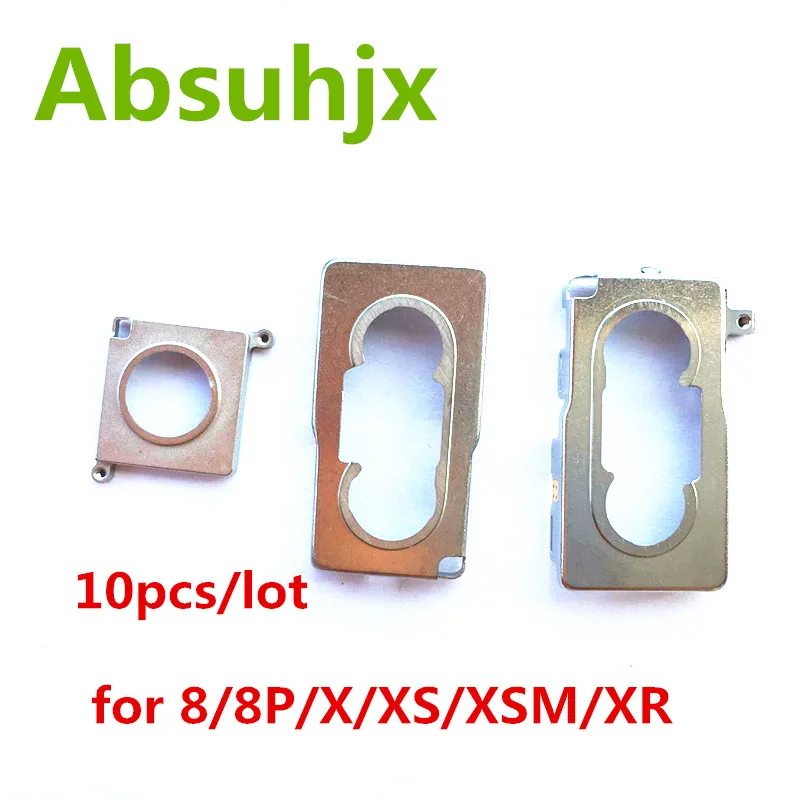 Absuhjx 10 шт. задняя крышка для камеры щит iPhone 8 Plus X XS Max XR держатель внутренняя