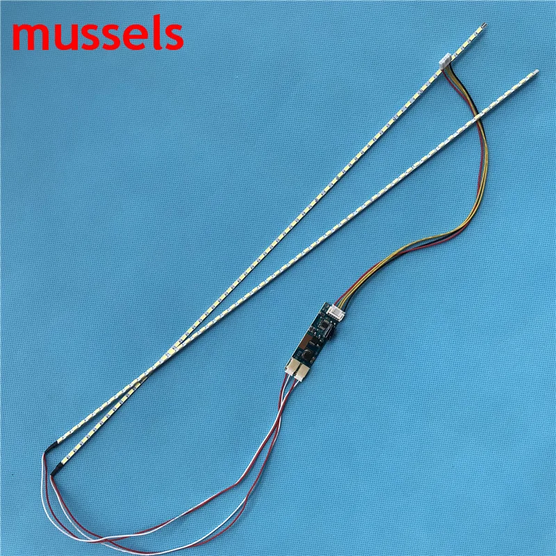 

For 17" inch CCFL LCD LED Monitor 355mm LED Backlight lamp Strip Kit Adjustable brightness Update Can be cut by every 3 lamps