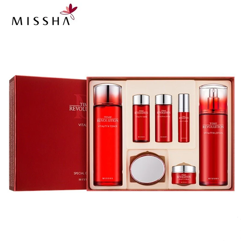 MISSHA Time Revolution Vitality Special Gift Set Korea Cosmetics in