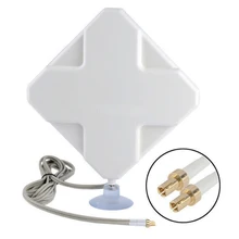 10 шт./лот с высоким коэффициентом усиления 35dBi 4G антенна TS9 Разъем для Huawei 4G антенна Wi-Fi антенна