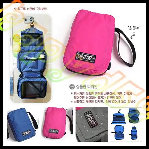 السفر للماء ماتي حقيبة محمولة حقيبة مستحضرات تجميل القابلة للحمل النساء منظم أدوات التجميل الحقيبة في الهواء الطلق شنقا غسل تخزين حقائب حقي...