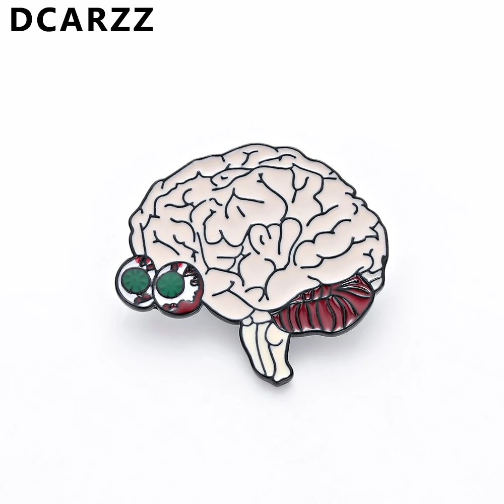 

Brain Enamel Lapel Pin Brain Medical/Anatomy Jewelry Neurology Pins for Doctors and Nurses Science/Biology Accessories Wholesale