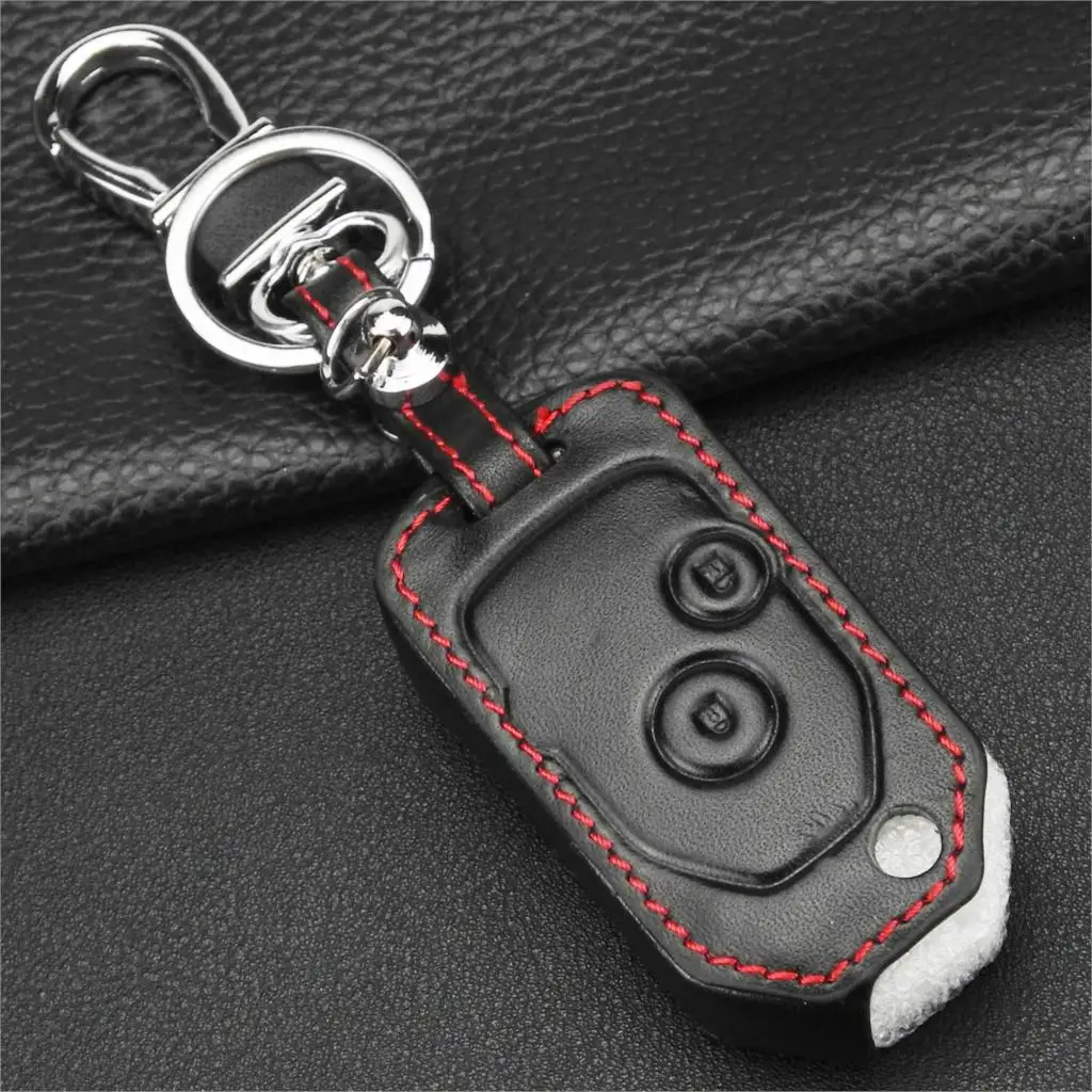 Jingyuqin Складной флип-ключ для автомобиля кожаный чехол для Honda Accord fit Odyssey, Civic 2 кнопки чехол для ключей Стайлинг