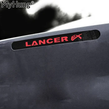 

Brake Light Sticker Decorative Carbon Fiber High Positioned Rear Sticker For Lancer Ex9 10 Lamp Cover For Mitsubishi Car Styling