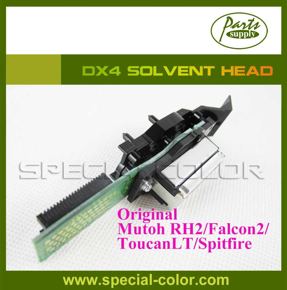 

Mutoh RockHopperII(RHII)/FalconII/ Spitfire/ToucanLT printer head DX4 solvent Printhead (Get 2pcs DX4 Small Damper free)