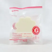 8 шт. цветок милый макияж спонж для лица спонж для пудры и основы крем для лица Гладкий косметический спонж Esponja maquiagem спонжи для макияжа