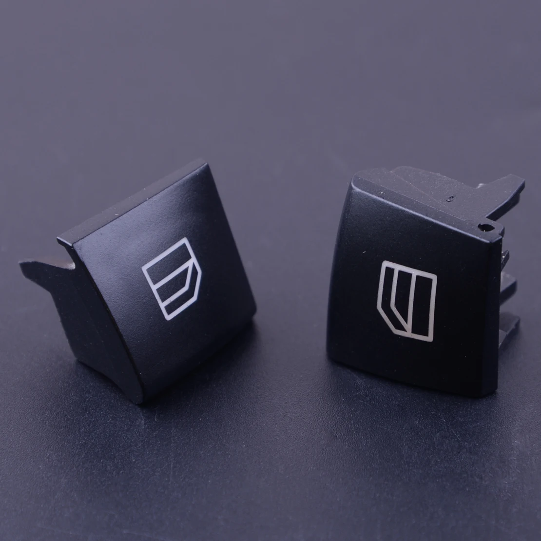 

2pcs Driver Window Switch Repair Button Cap Cover Fit For Mercedes ML GL R Class W164 X164 W251