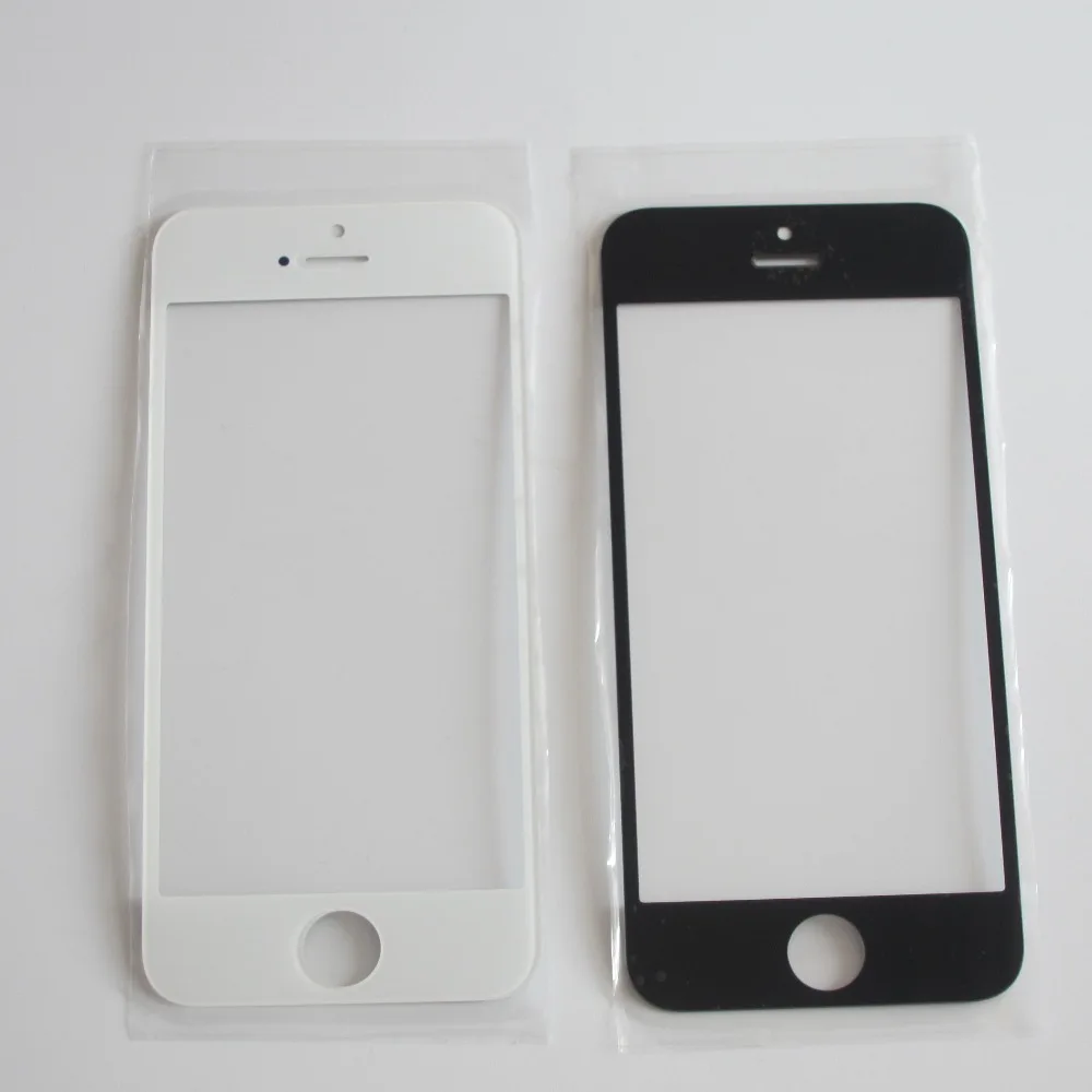 Передняя внешняя стеклянная линза запасные части для iPhone 5 5S 5C SE ЖК-экран ремонт