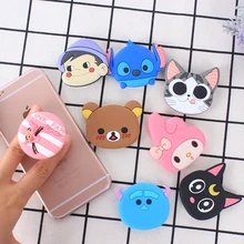 

ri PPP Universal Mobile Phone Holder Bracket Cute 3D Animal Phone Expanding Stand Finger Holder Stitch Bear Phone Holder Stand