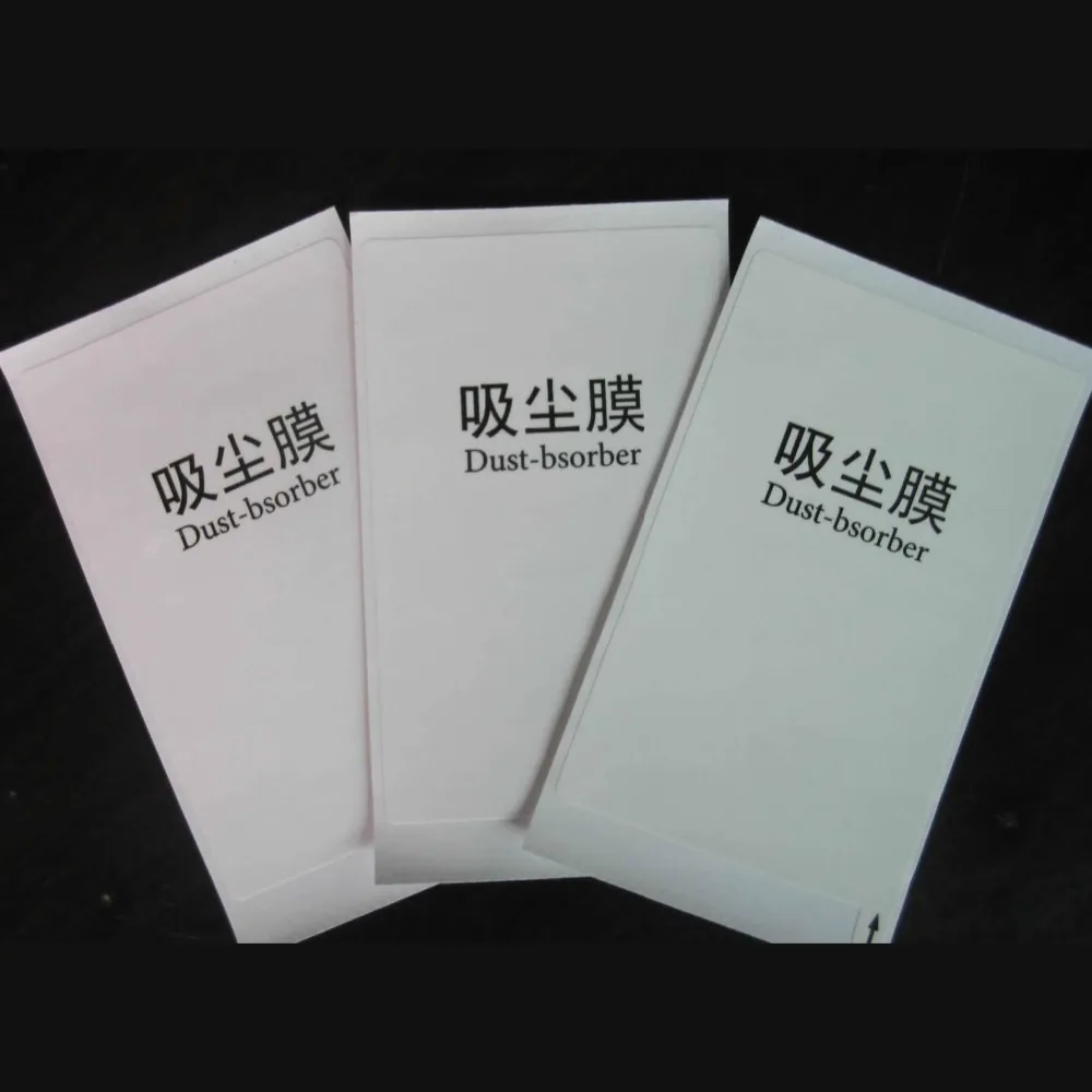 10pc/lot Dust Absorber For Tempered Glass Screen Protectors Mobile