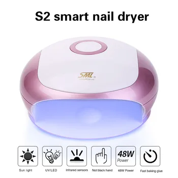 

SUN S2 48W UV Lamp Nail High Power For Nails All Gel Polish Nail Dryer LED Lamp Sensor SUN Led Light Nail Art Manicure Tools