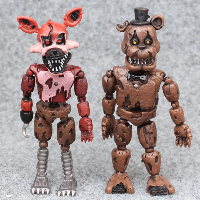 6pcs/set at freddys five nights bonnie foxy f