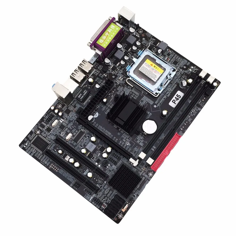 

Professional Mainboard P45 Socket LGA 771 DDR3 Memory 8GB Computer Motherboard Support Xeon CPU 6-channel Audio Chip