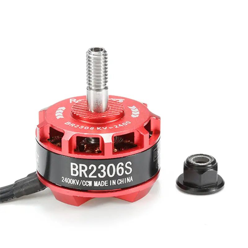 Гоночный двигатель Racerstar 2306 BR2306S 2400KV 2 4S бесщеточный мотор для радиоуправляемого
