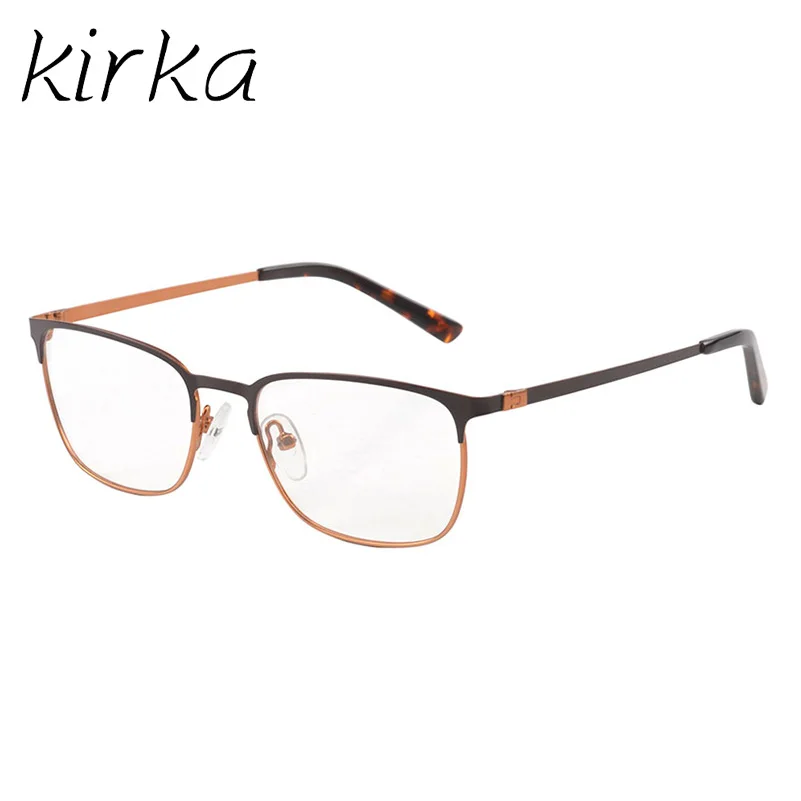 

Kirka 2017 Men's Super Light Metal Optical Glasses Frame Uinque Glasses Legs Brand Designer Prescription Eye Glasses Frame