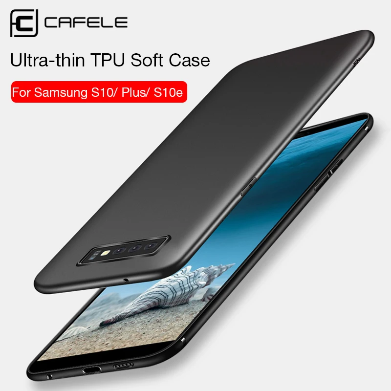 

CAFELE Soft TPU Case for Samsung Galaxy S10 Plus S10e S9 Cover Silicon Cases for Samsung S10e S10 S9 Plus Ultra Thin Back Shell