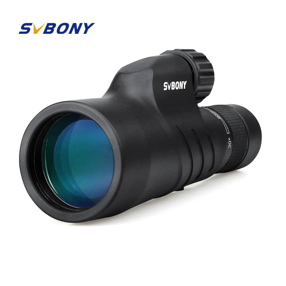 SVBONY 10-30x50 Zoom Монокуляр SV45 бинокль BAK4 Prism водостойкий высокий мощный телескоп наружная оптика для охоты F9338A - изображение