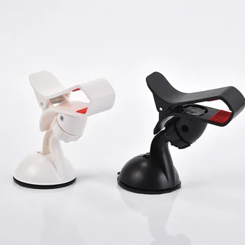 

100PCS 360 degree Car Windshield Mount cell mobile phone Holders Bracket stands for iPhone7 samsung Smartphone with retail box