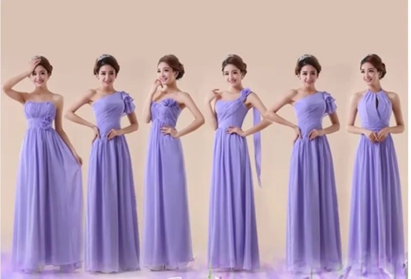 Aliexpress Customzed Light Purple Group Bridesmaid Dress Aliexpress Customzed Light Purple Group Bridesmaid Dress 2017 New Arrival Free Shipping Slim Waistline Beach One Shoulder Y 0 From Reliable
