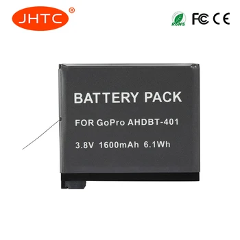 

AHDBT-401 Camera Battery 1600mAh For Gopro Hero 4 go pro hero4 ahdbt 401 Rechargeable Battery