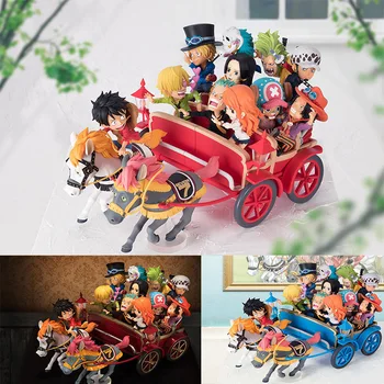 

Anime One Piece 20th Anniversary Carriage Ichiban Kuji WCF PVC Figures Model Dolls Toys Gift