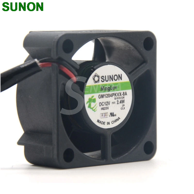 SUNON 4020 GM1204PKVX 8A 12V 2 4 W проводной Вентилятор охлаждения сервера|fan impeller|server bookfan