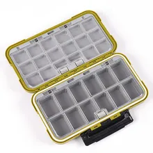 20*11*4,5 см водонепроницаемые рыболовные приманки снасти Коробка ABS прочные портативные аксессуары форель мухи крючки для хранения коробка