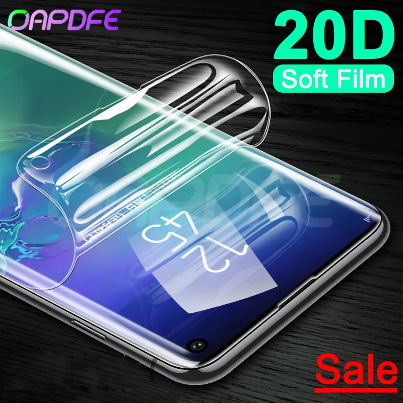 

Full Cover Screen Protector For Samsung Galaxy S10 S9 S8 Plus Screen Protective Film For Samsung S10e S7 Edge Note 8 9 Soft Film