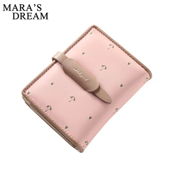 

Mara's Dream Women Wallet Female Short Purse Long Leather Flower Hasp Phone Bag Card Holder Coin Pocket Zipper Lady Floral Bags
