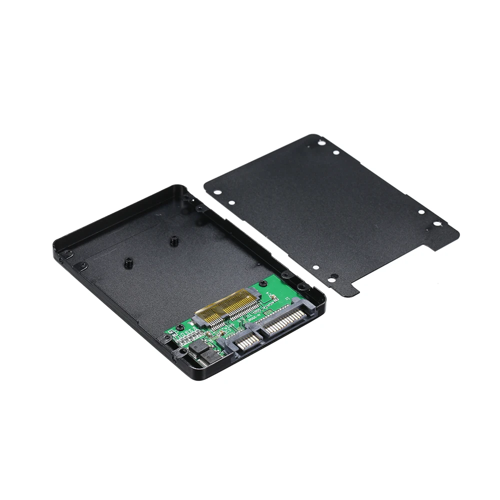MSATA SSD адаптер 2 5 дюйма SATA корпус для жесткого диска внешний алюминиевый