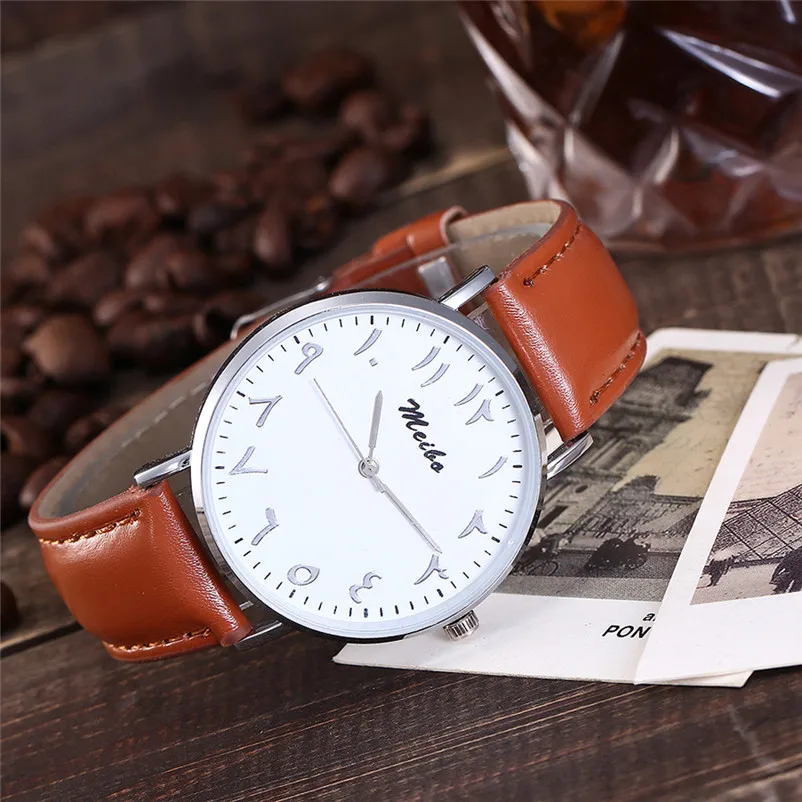 MEIBO women's watches casual watches Quartz Leather Band Newv Strap Watch Analog Wrist Watch Women Clockreloj mujer M08 (15)