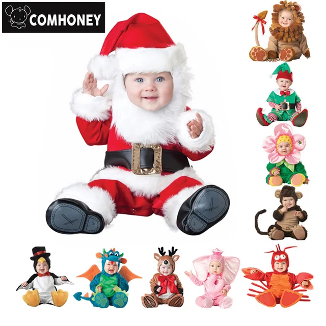 baby rompers winter animal pirate dinosaur penguin santa claus deer toddler christmas carnival halloween elf costume - Santa Claus For Toddlers baby rompers winter animal pirate dinosaur penguin santa claus deer toddler christmas carnival halloween elf costume - Santa Claus For Toddlers