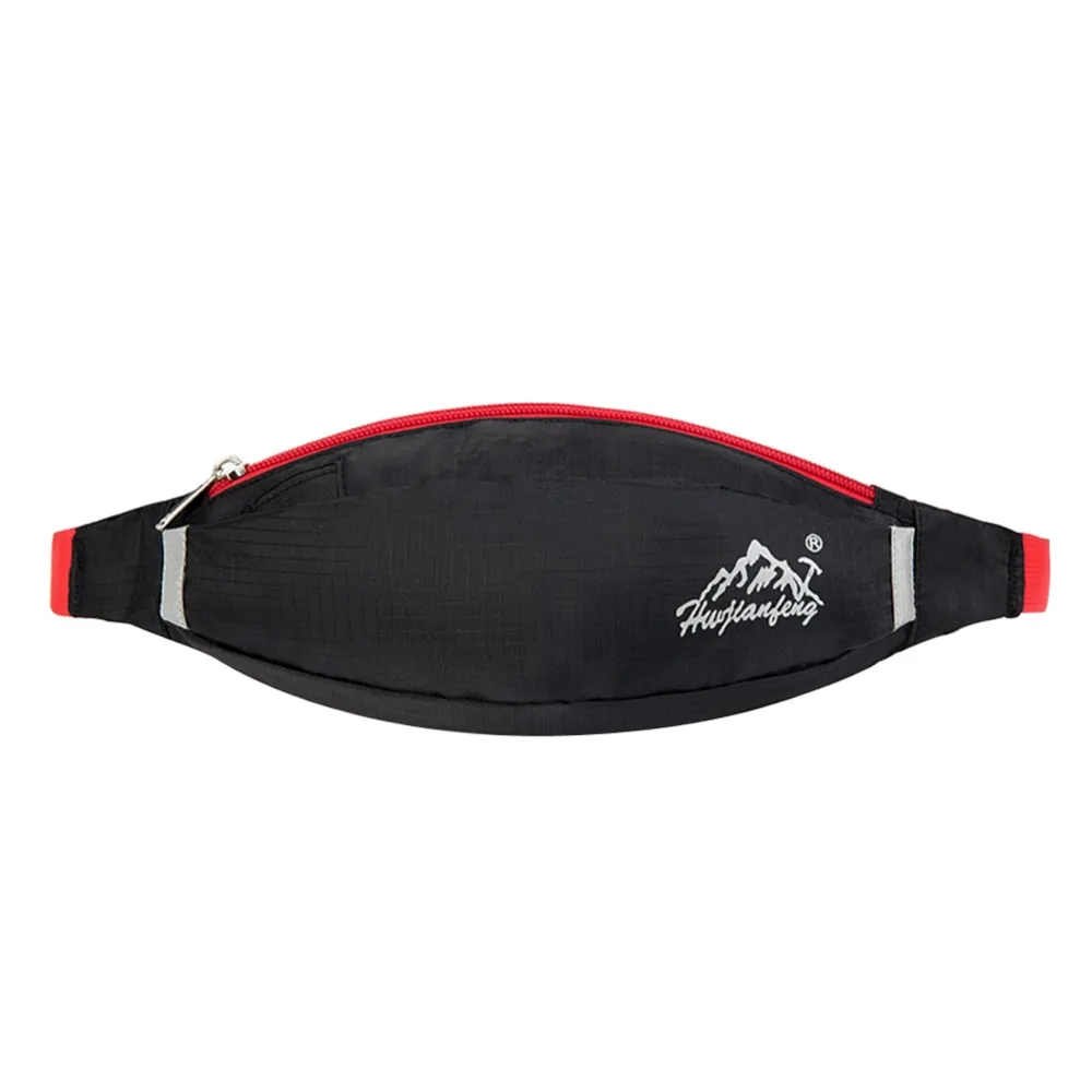 Bolso ajustable Unisex para deportes al aire libre para correr cinturón de cintura paquete de viaje práctico senderismo Zip bolsa dinero teléfono Pack cinturón bolsa deportiva